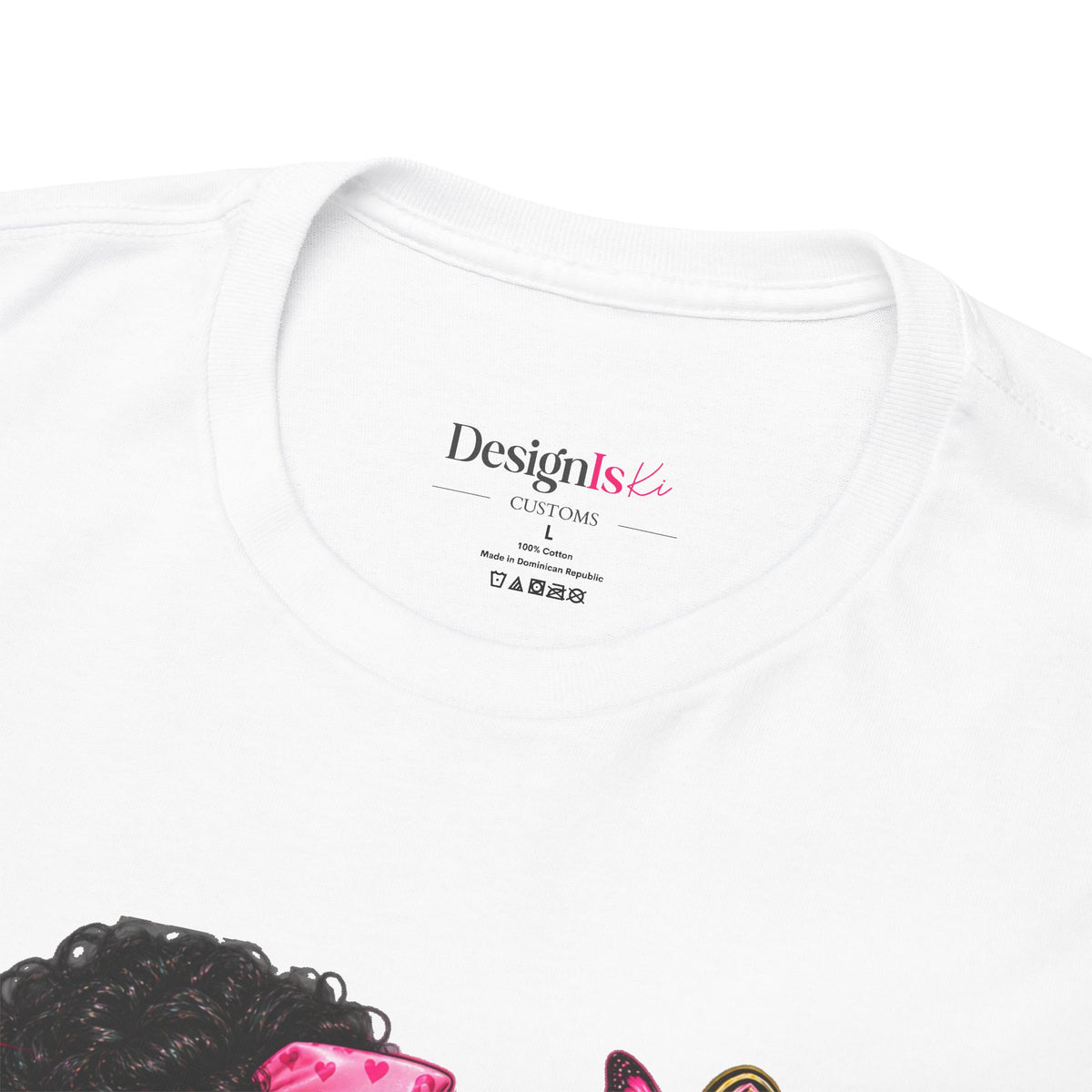 Faith Over Fear Floral Woman Breast Cancer Awareness Tee