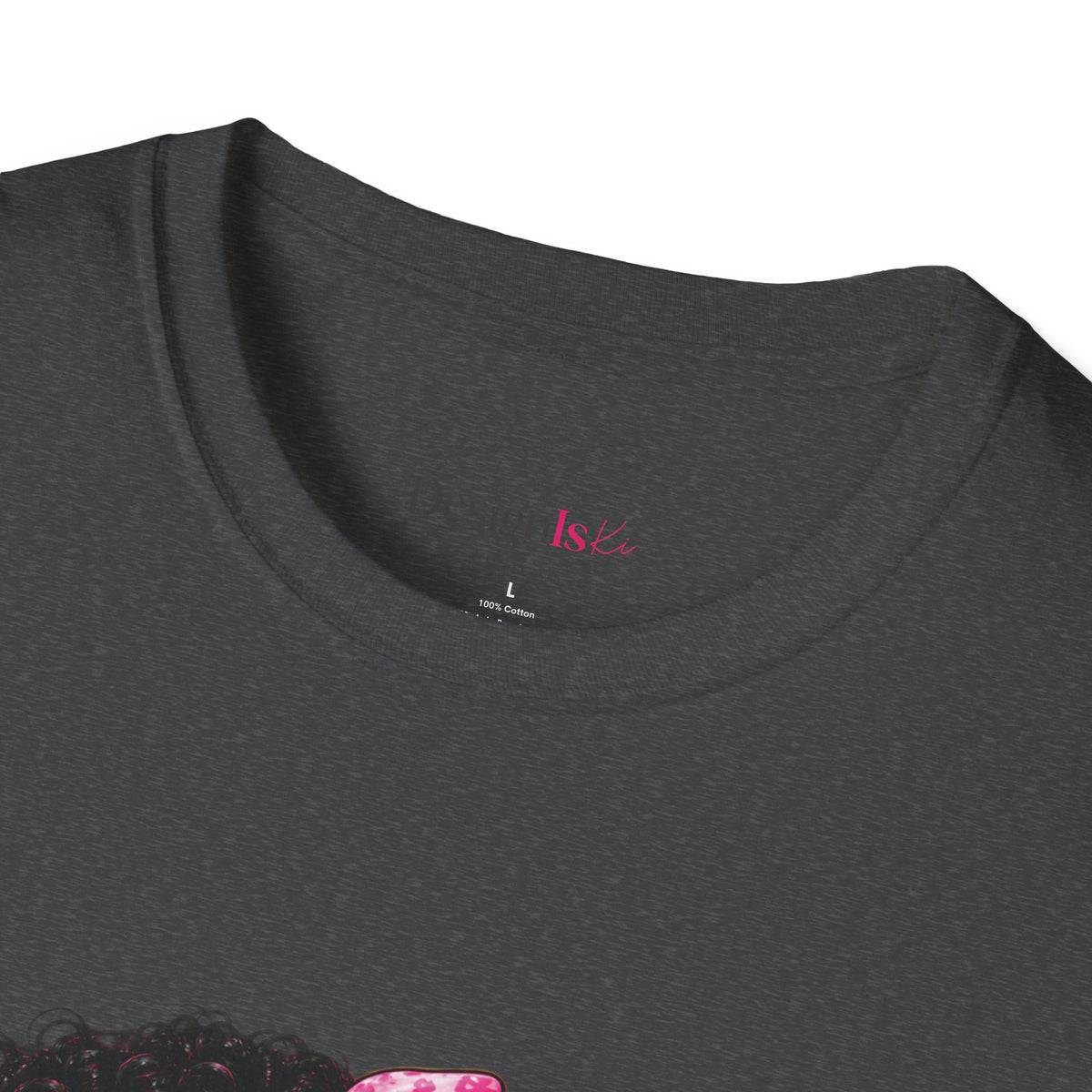 Faith Over Fear Praying Woman Breast Cancer Awareness T-Shirt