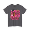 Faith Over Fear Floral Woman Breast Cancer Awareness Tee