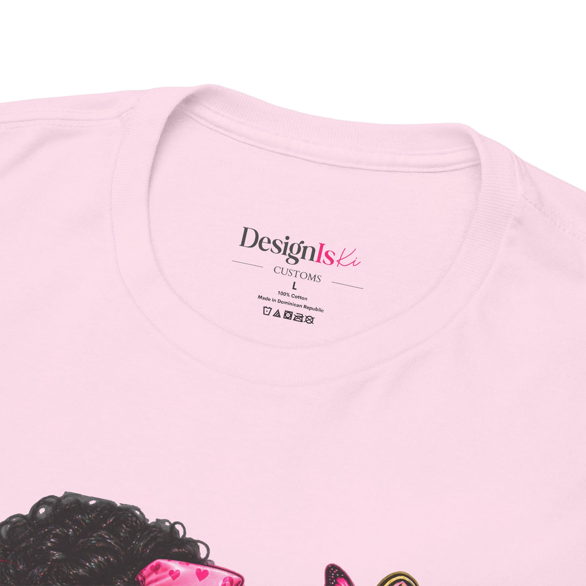 Faith Over Fear Floral Woman Breast Cancer Awareness Tee