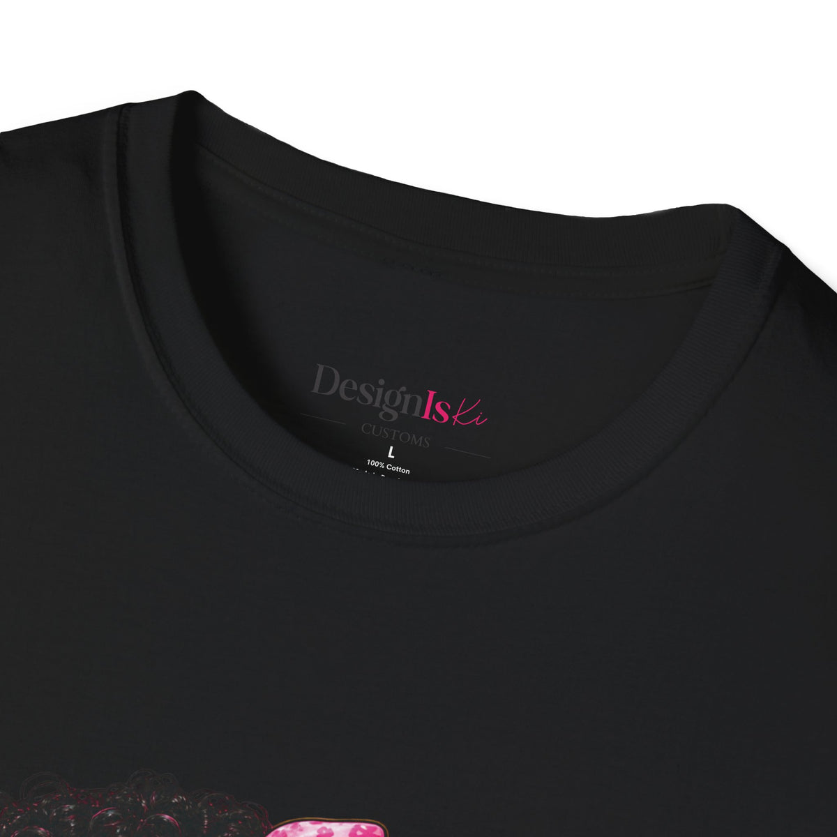 Faith Over Fear Praying Woman Breast Cancer Awareness T-Shirt