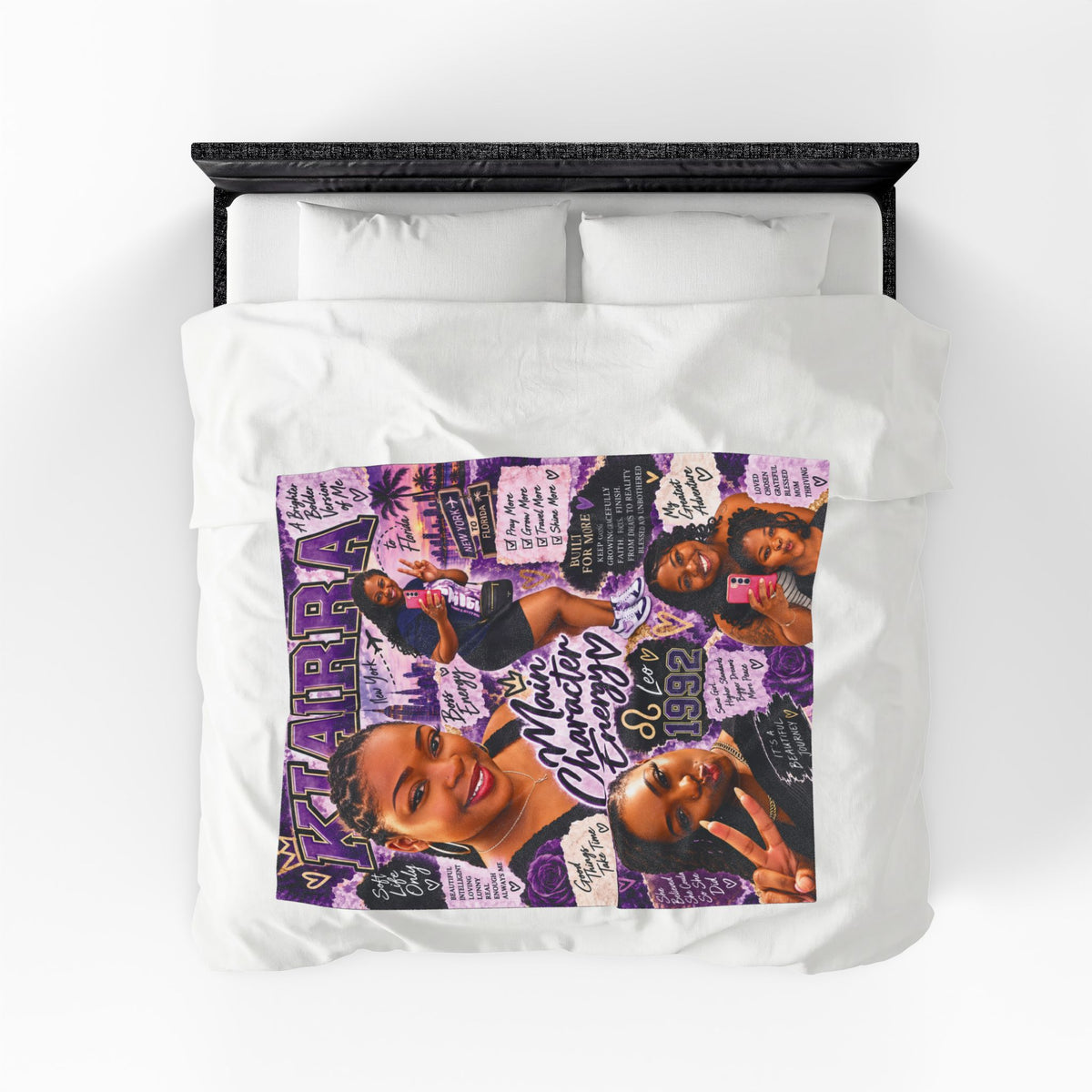 Personalized Photo Collage Blanket
