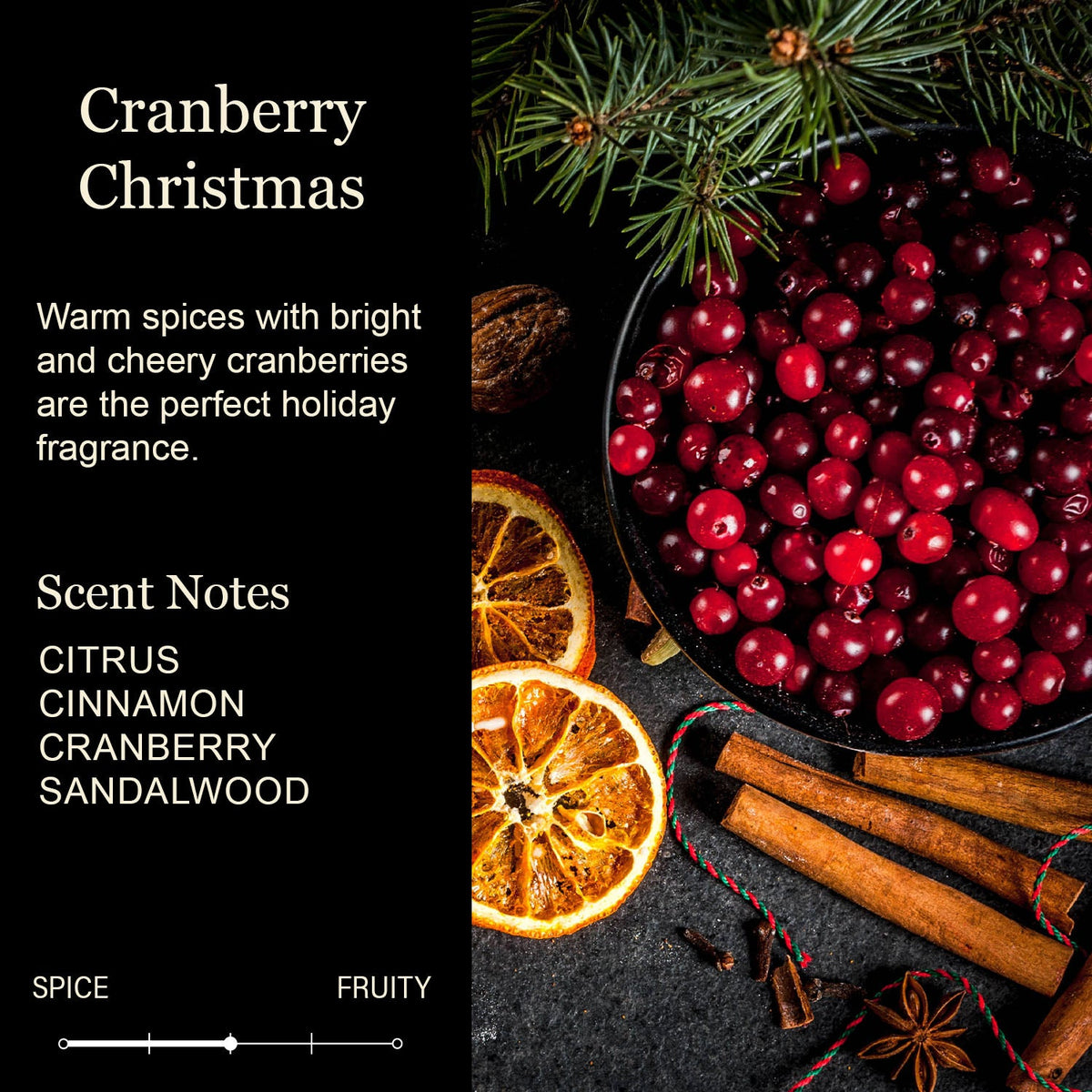 Funny Christmas Coworker Candle | Cranberry Christmas