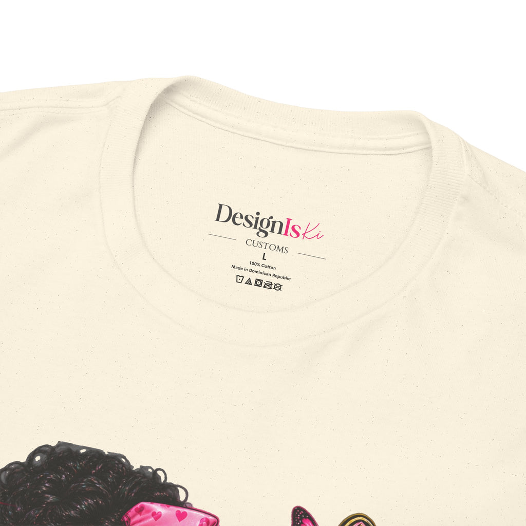 Faith Over Fear Floral Woman Breast Cancer Awareness Tee