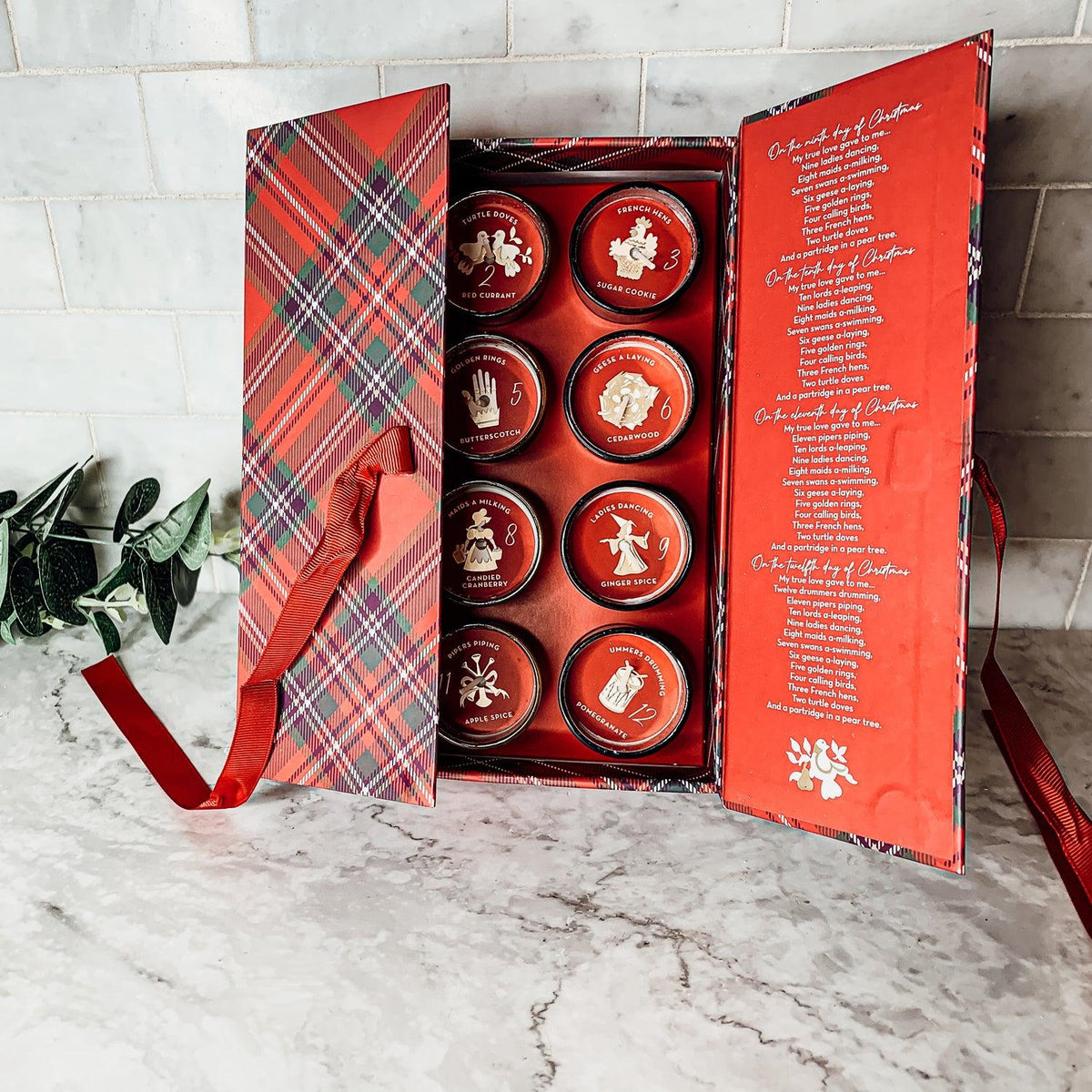 12 Days of Christmas Advent Candle Gift Set | 12 Scents