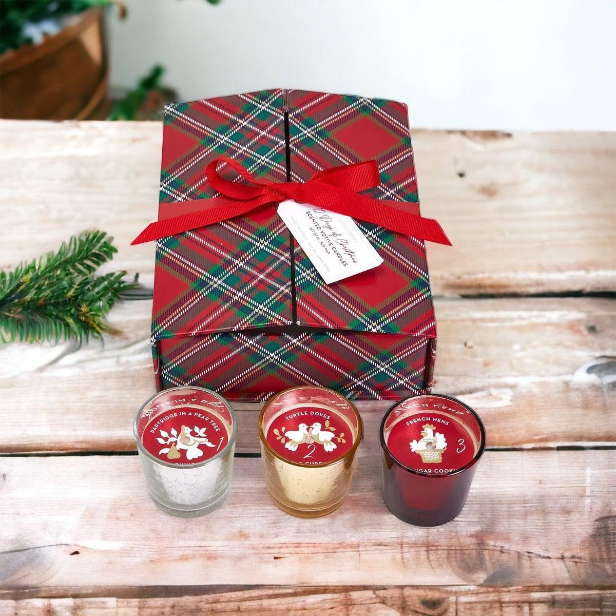 12 Days of Christmas Advent Candle Gift Set | 12 Scents