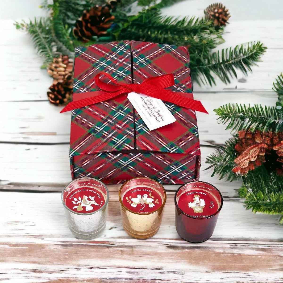 12 Days of Christmas Advent Candle Gift Set | 12 Scents