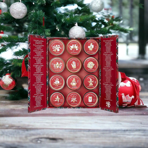 12 Days of Christmas Advent Candle Gift Set | 12 Scents