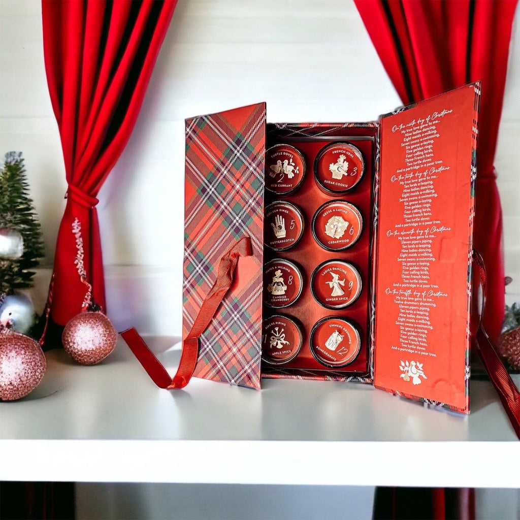 12 Days of Christmas Advent Candle Gift Set | 12 Scents