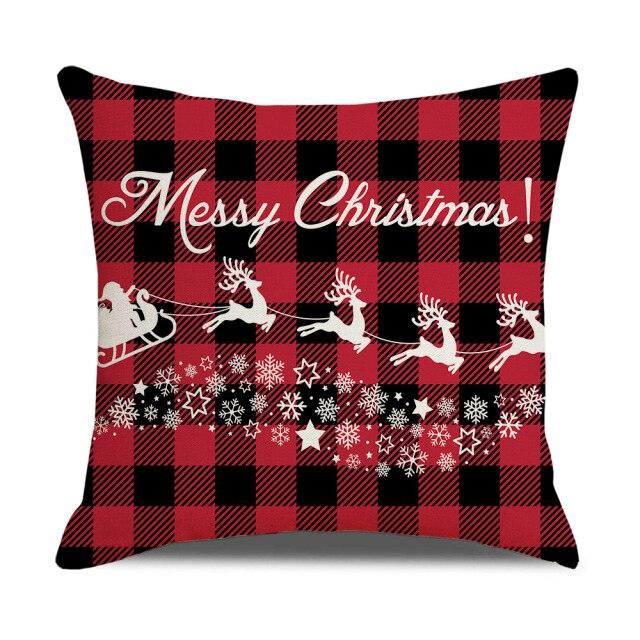 Christmas Decorative Pillow Cover | 37 Designs, 18 × 18 in