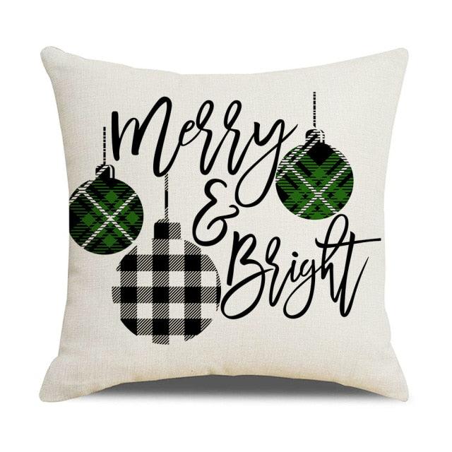 Christmas Decorative Pillow Cover | 37 Designs, 18 × 18 in
