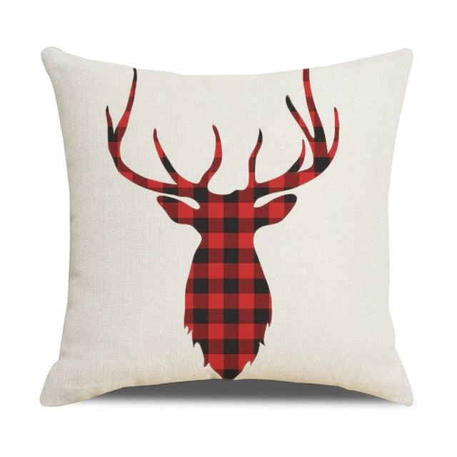Christmas Decorative Pillow Cover | 37 Designs, 18 × 18 in