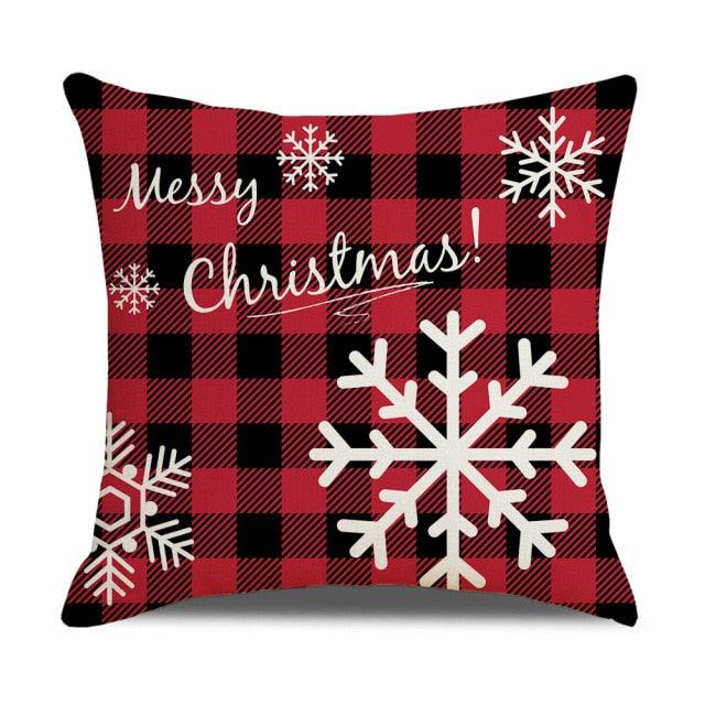 Christmas Decorative Pillow Cover | 37 Designs, 18 × 18 in