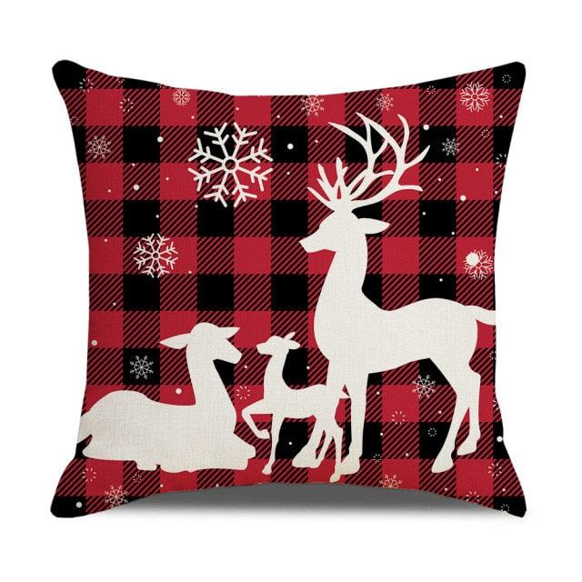 Christmas Decorative Pillow Cover | 37 Designs, 18 × 18 in