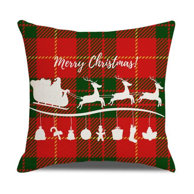 Christmas Decorative Pillow Cover | 37 Designs, 18 × 18 in