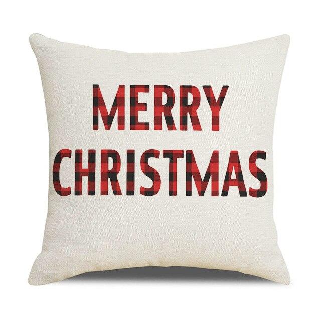 Christmas Decorative Pillow Cover | 37 Designs, 18 × 18 in