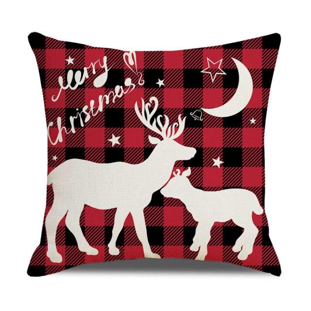 Christmas Decorative Pillow Cover | 37 Designs, 18 × 18 in