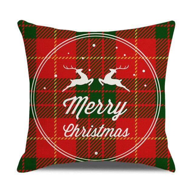 Christmas Decorative Pillow Cover | 37 Designs, 18 × 18 in