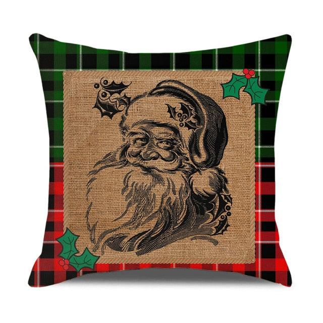 Christmas Decorative Pillow Cover | 37 Designs, 18 × 18 in