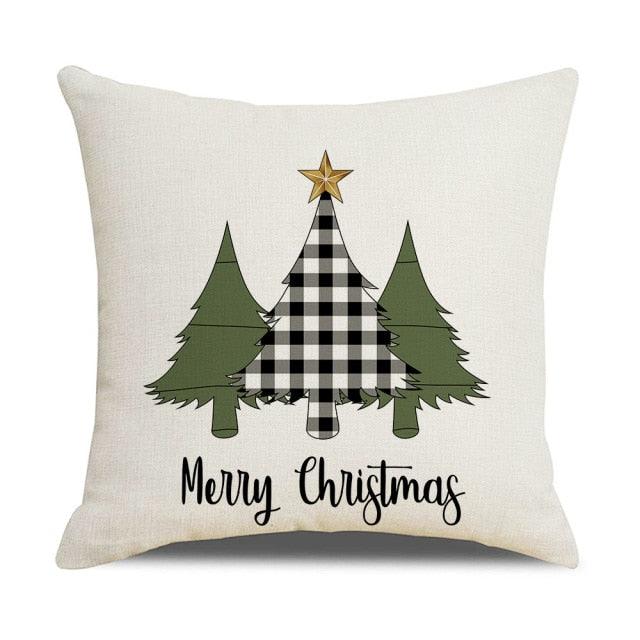 Christmas Decorative Pillow Cover | 37 Designs, 18 × 18 in