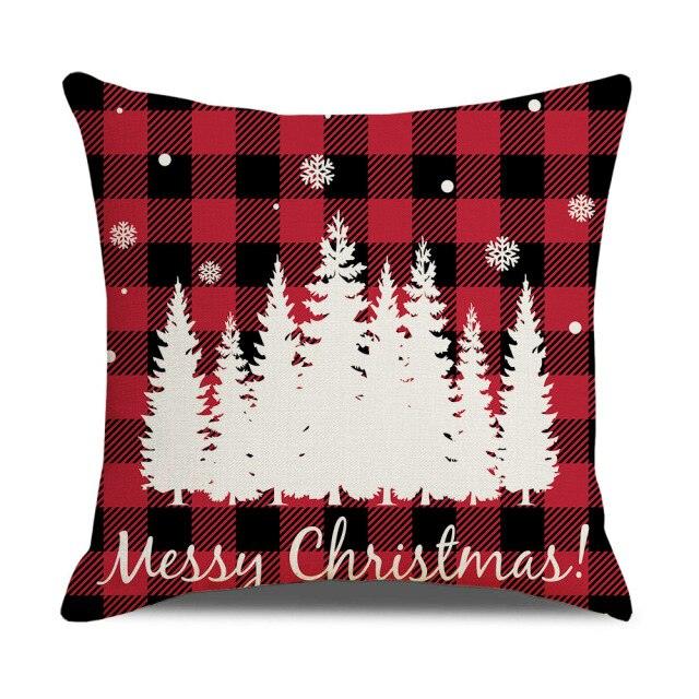 Christmas Decorative Pillow Cover | 37 Designs, 18 × 18 in