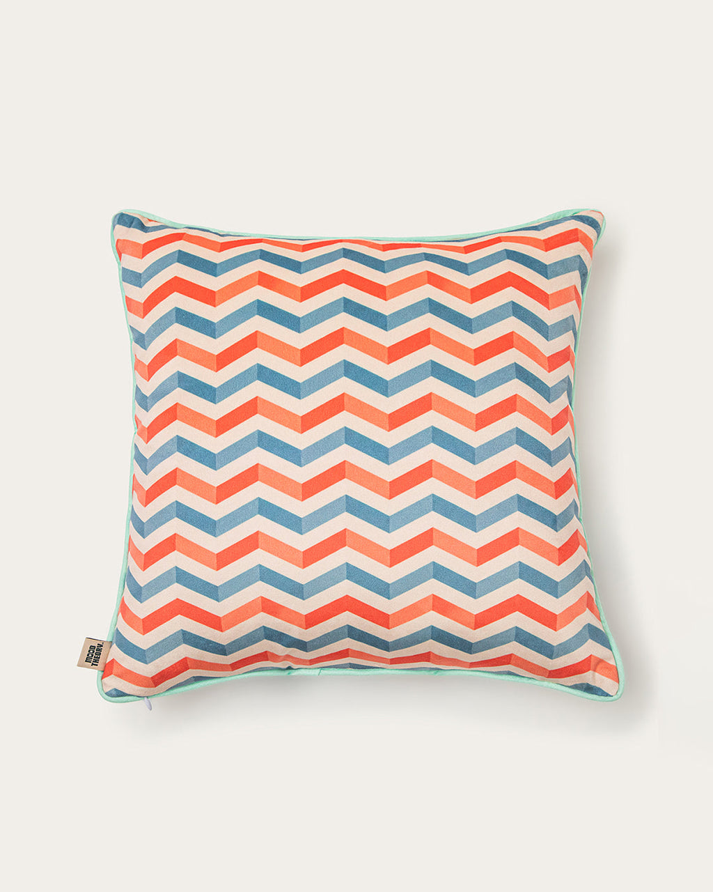 Late But Iconic Velvet Statement Pillow | 17 × 17 in
