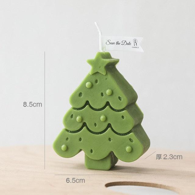 Christmas Tree-Shaped Scented Candle | 8 Colors