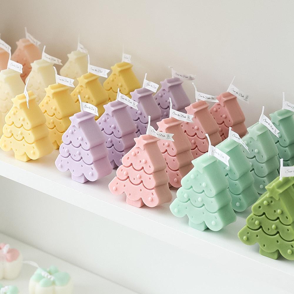 Christmas Tree-Shaped Scented Candle | 8 Colors