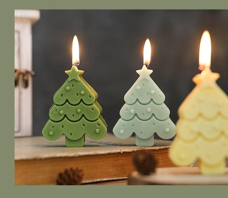 Christmas Tree-Shaped Scented Candle | 8 Colors