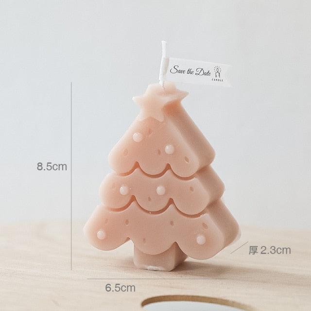 Christmas Tree-Shaped Scented Candle | 8 Colors