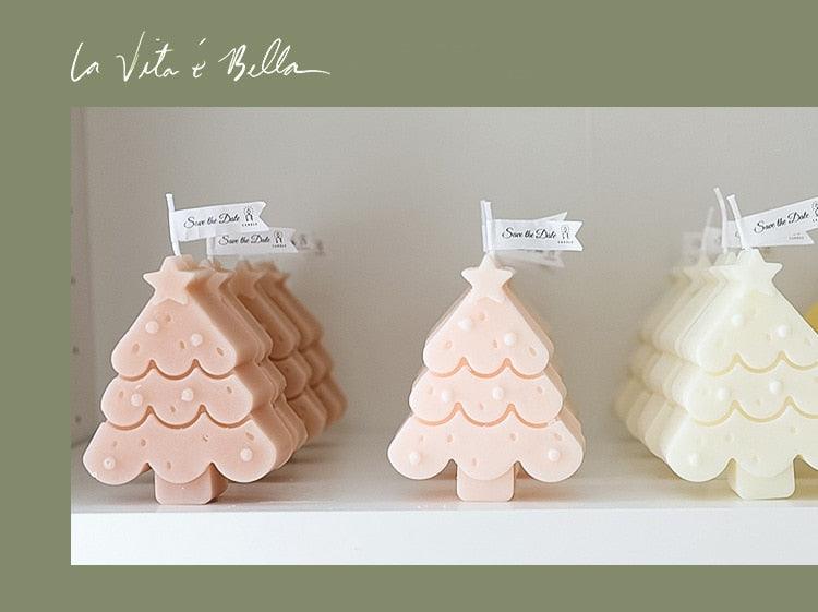 Christmas Tree-Shaped Scented Candle | 8 Colors