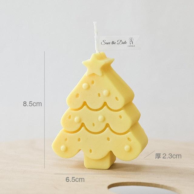 Christmas Tree-Shaped Scented Candle | 8 Colors