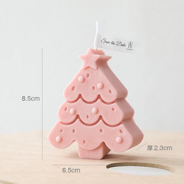 Christmas Tree-Shaped Scented Candle | 8 Colors