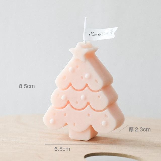 Christmas Tree-Shaped Scented Candle | 8 Colors
