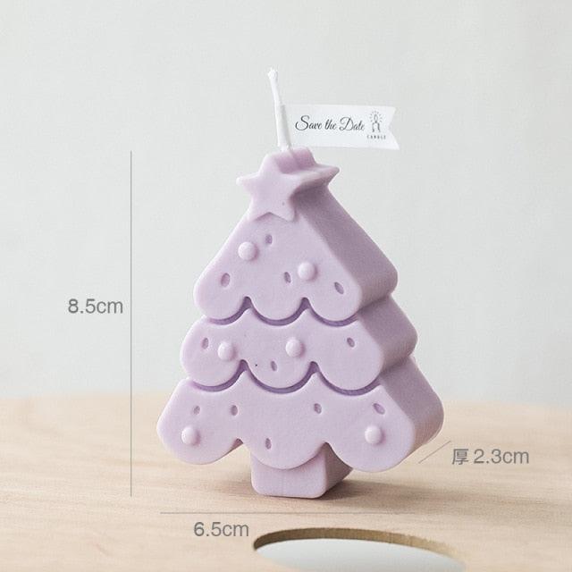 Christmas Tree-Shaped Scented Candle | 8 Colors