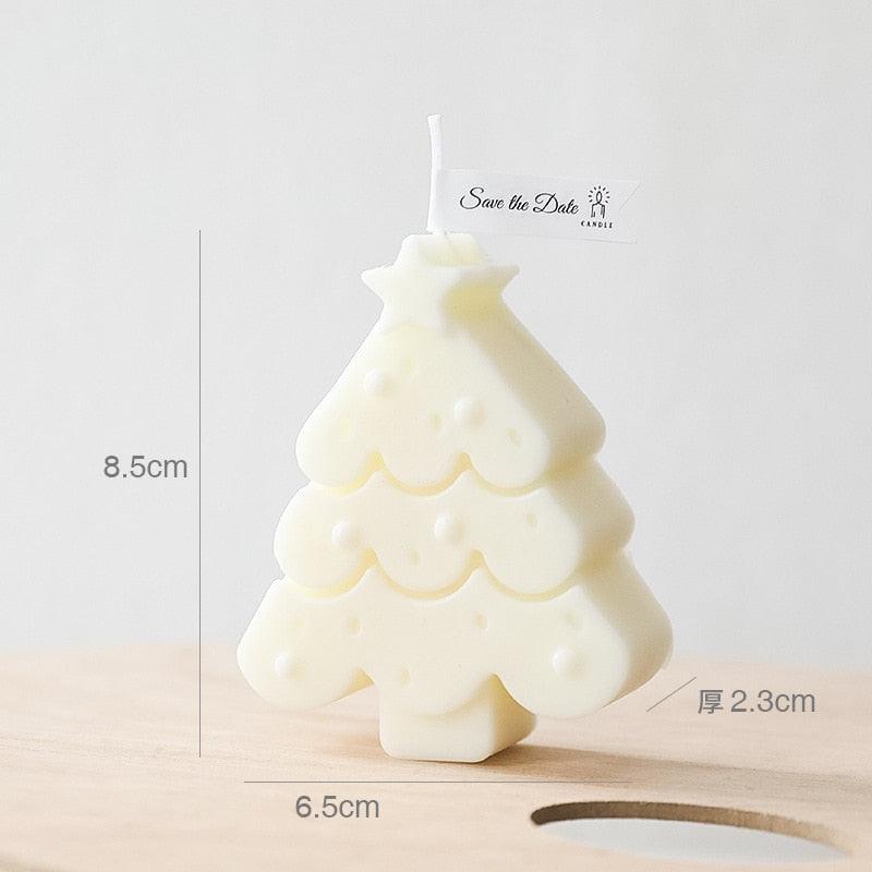 Christmas Tree-Shaped Scented Candle | 8 Colors