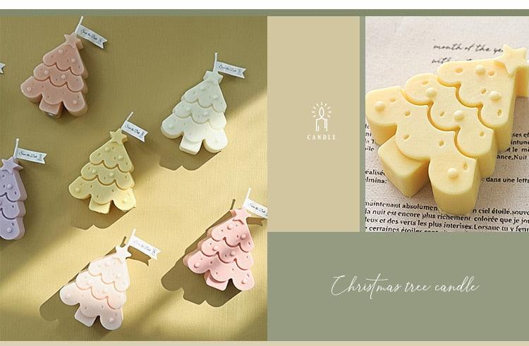 Christmas Tree-Shaped Scented Candle | 8 Colors