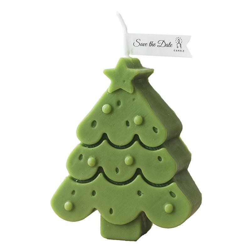 Christmas Tree-Shaped Scented Candle | 8 Colors