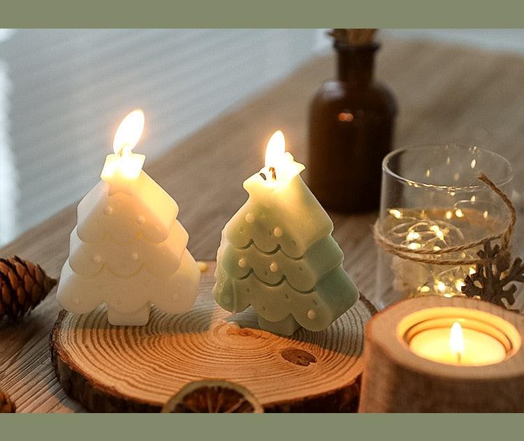 Christmas Tree-Shaped Scented Candle | 8 Colors