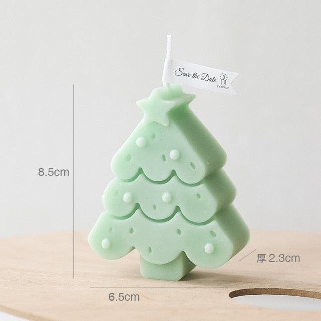 Christmas Tree-Shaped Scented Candle | 8 Colors