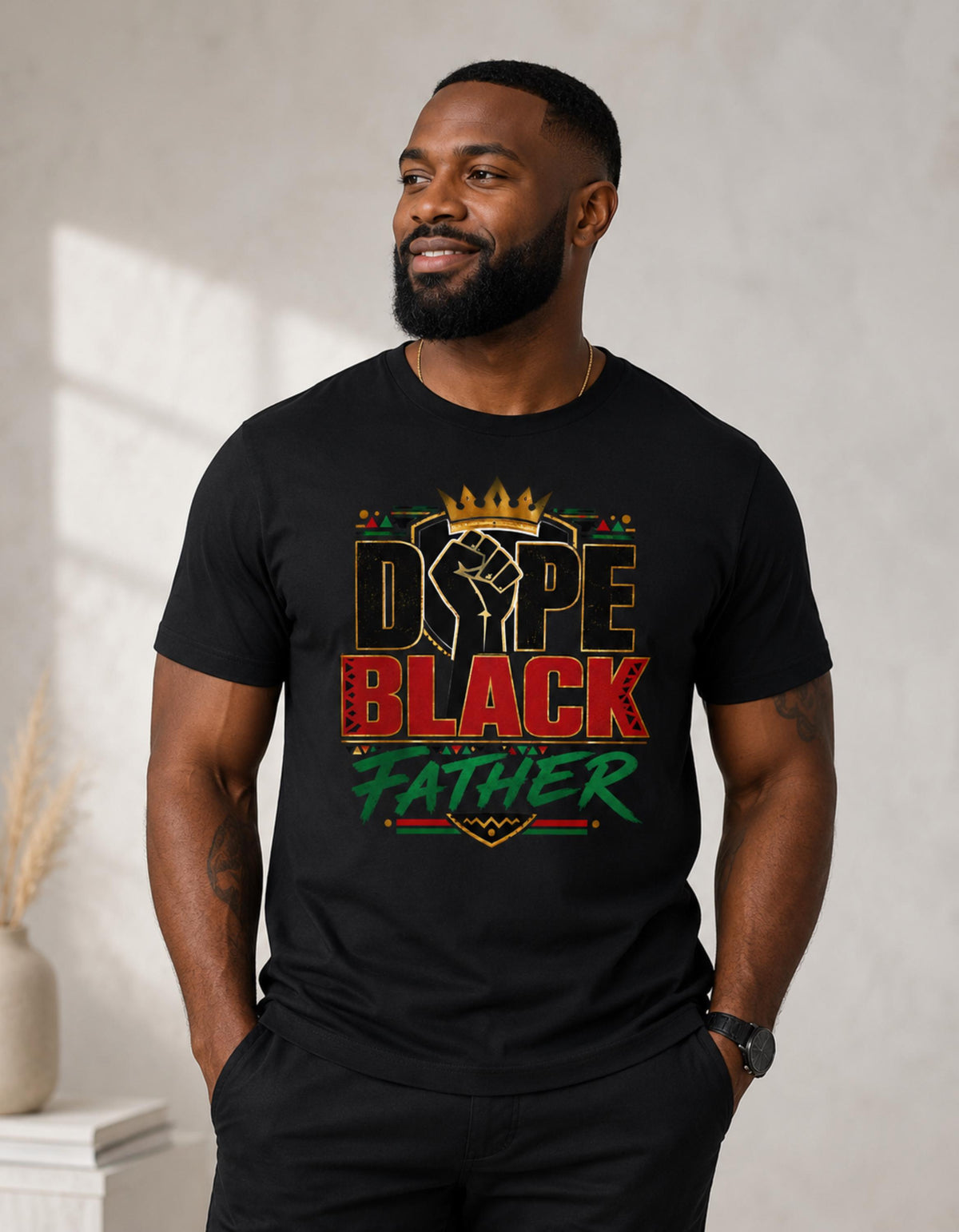 Dope Black Father Father’s Day Digital Download