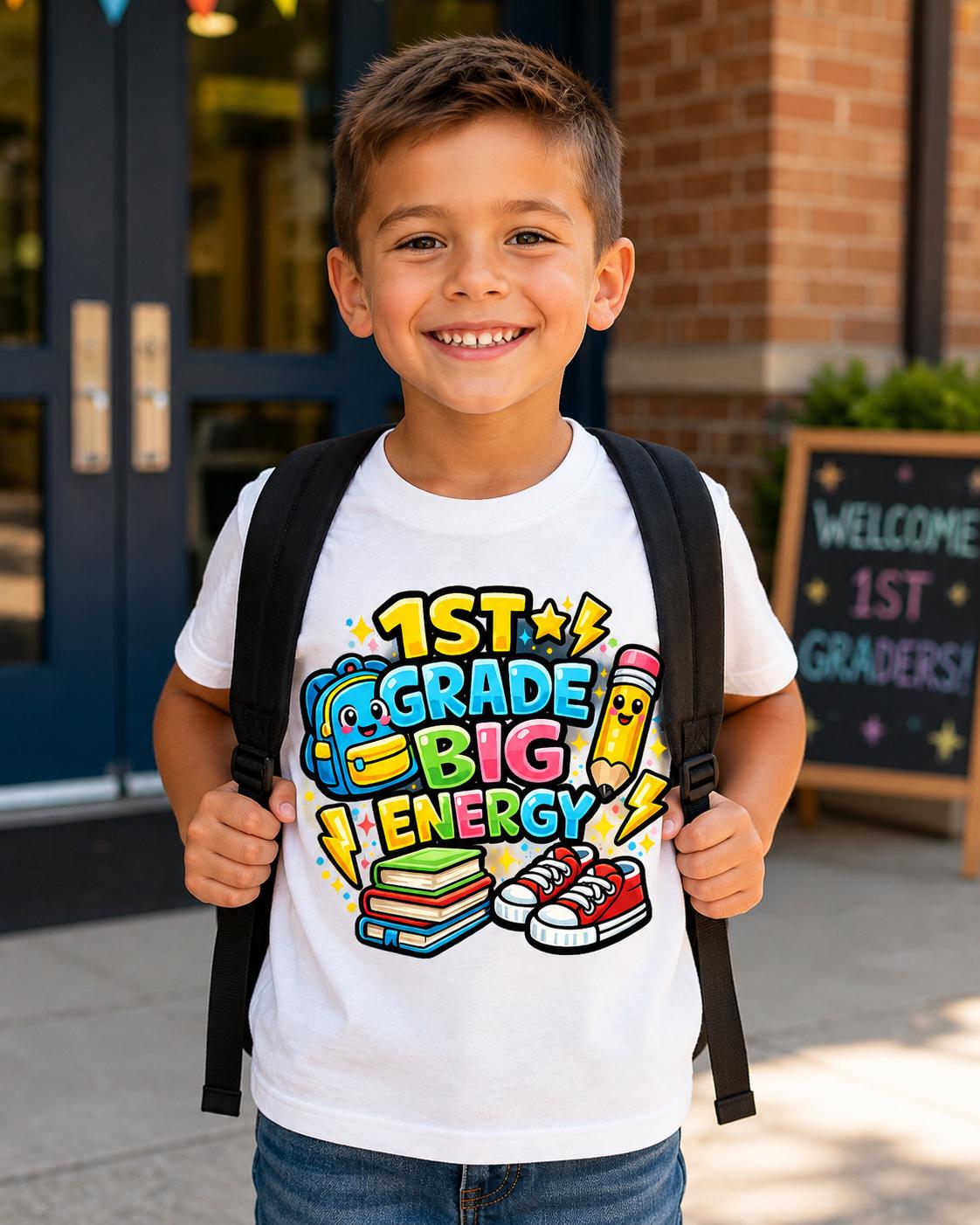Pre-K to 5th Grade Vibes Only PNG – Back to School Shirt Design (Digital Download)