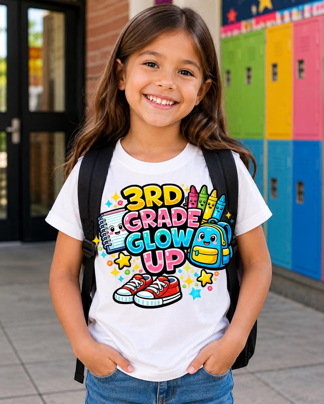 Pre-K to 5th Grade Vibes Only PNG – Back to School Shirt Design (Digital Download)