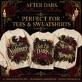 After Dark Halloween PNG Bundle | 12 Spooky Designs